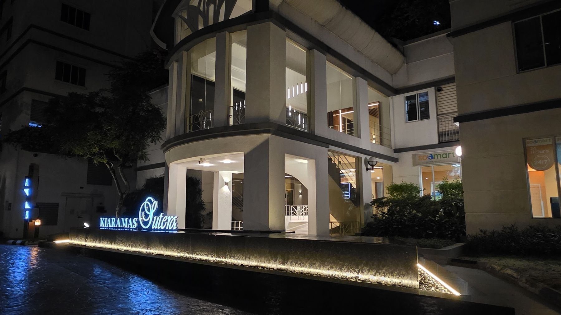 Completed residential entrance by Nano Builders